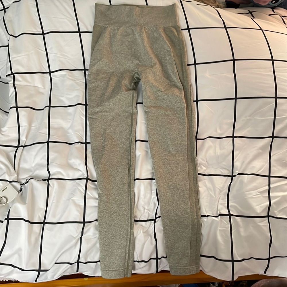 Tan GymShark Workout Leggings
